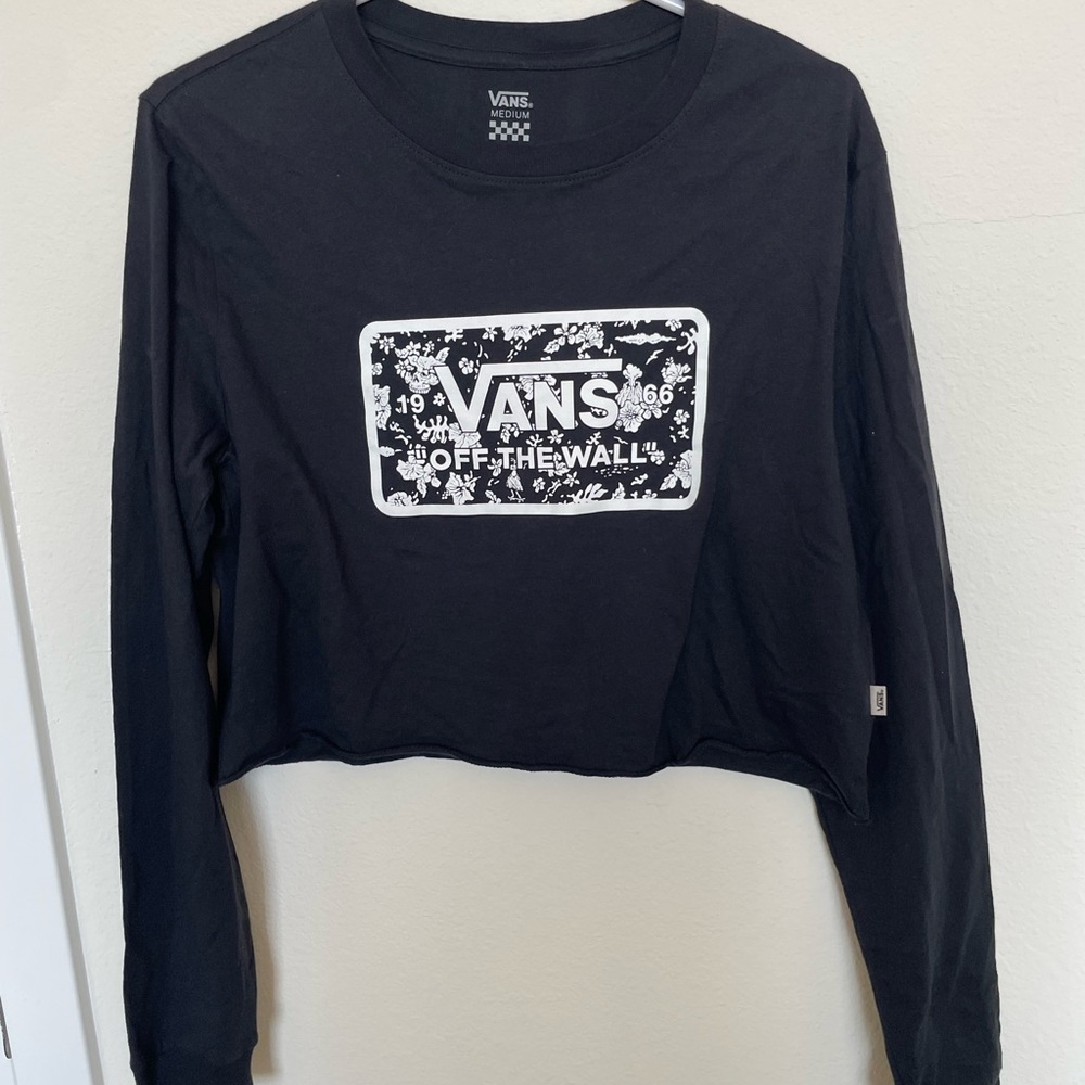 Soft cotton long sleeved Vans Off the Wall T.